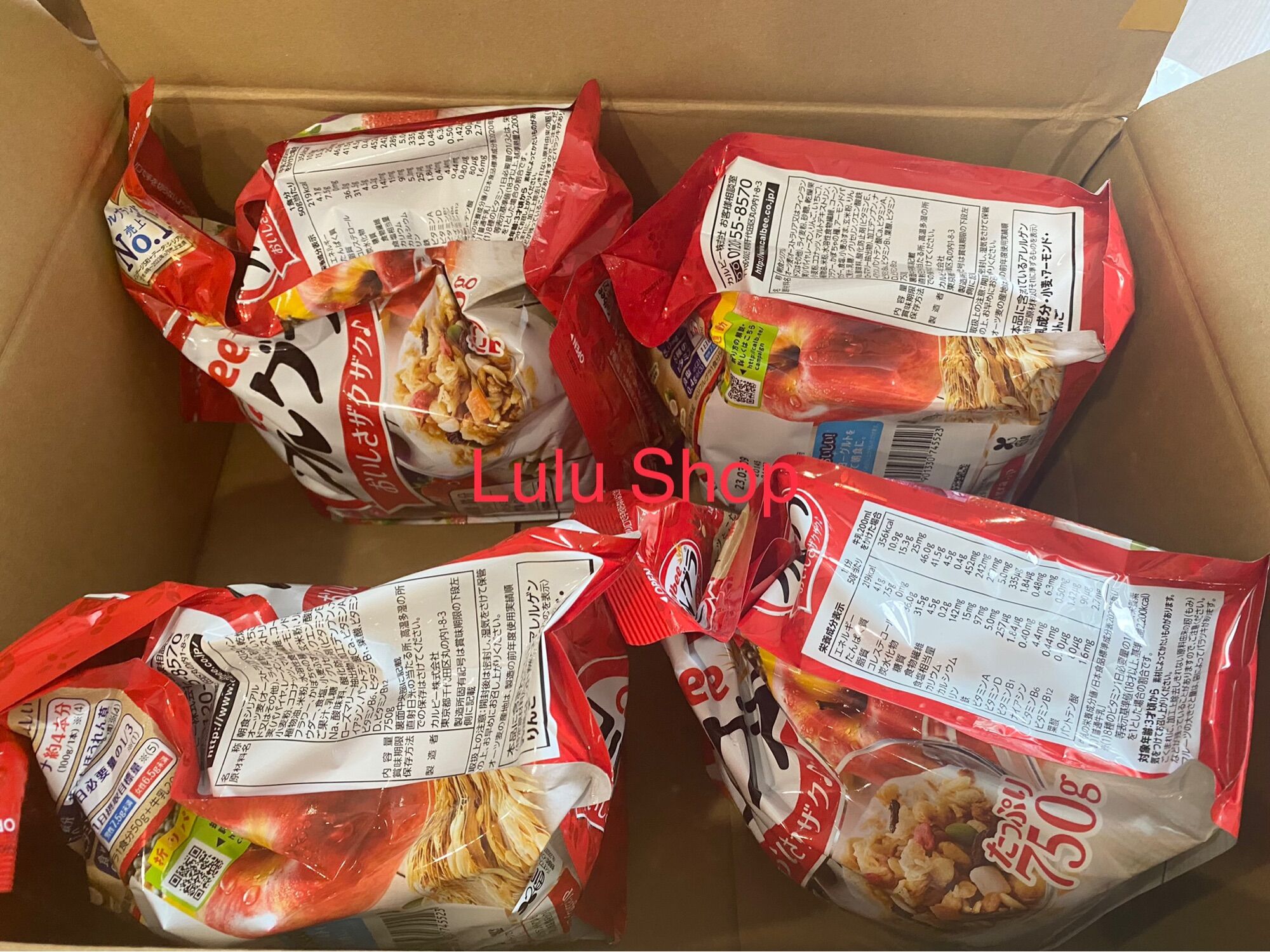 Ngũ cốc Calbee mẫu mới date 2023