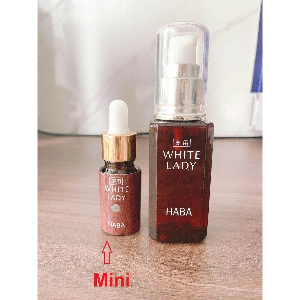 Serum dưỡng trắng da Haba white lady full size cam kết hàng đúng mô tả sản xuất theo công nghệ hiện đại an toàn cho người sử dụng