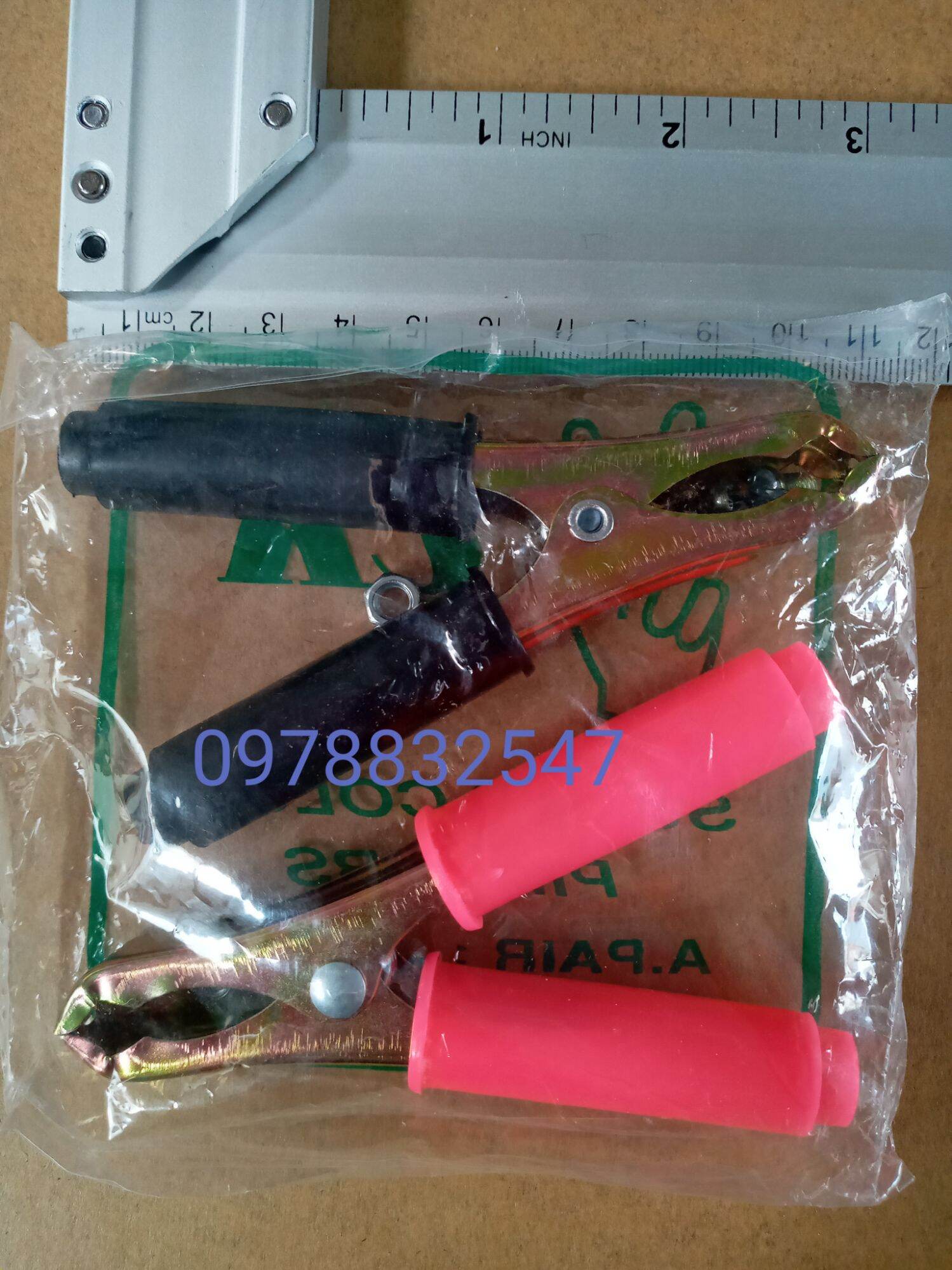 Bộ 2 kìm kẹp ắc quy như hình