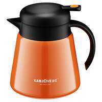 Kamjove | Bình Trà Cách Nhiệt Đun Trắng Bình Pha Trà Pu'er Bộ Lọc Trà Inox