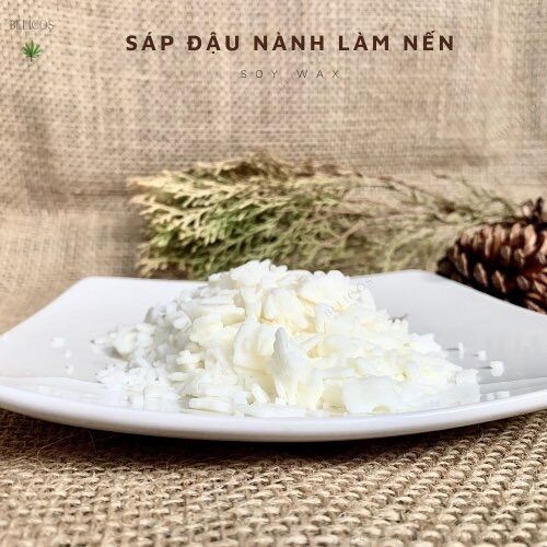 Sáp đậu nành làm nến thơm thiên nhiên Soya wax dạng vảy