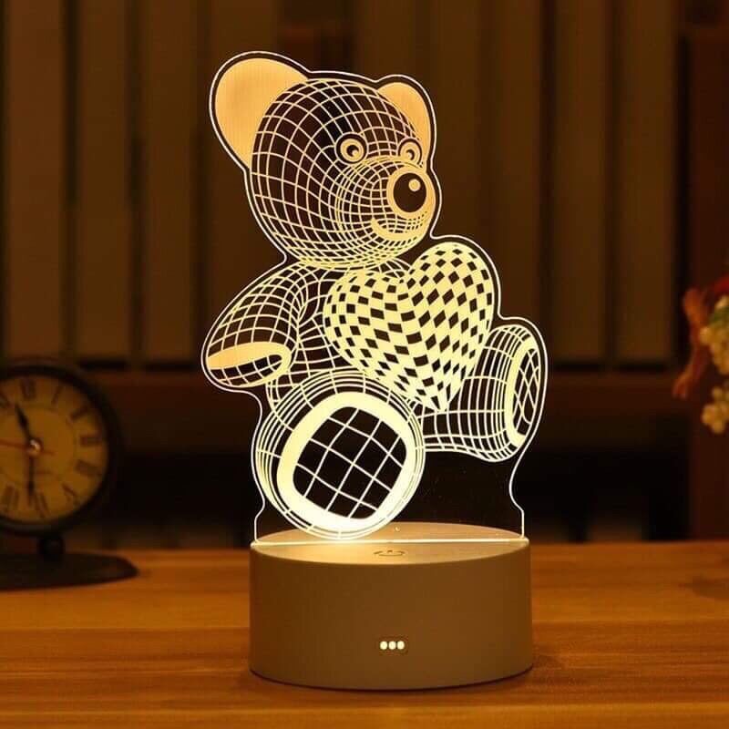 Đèn ngu 3d