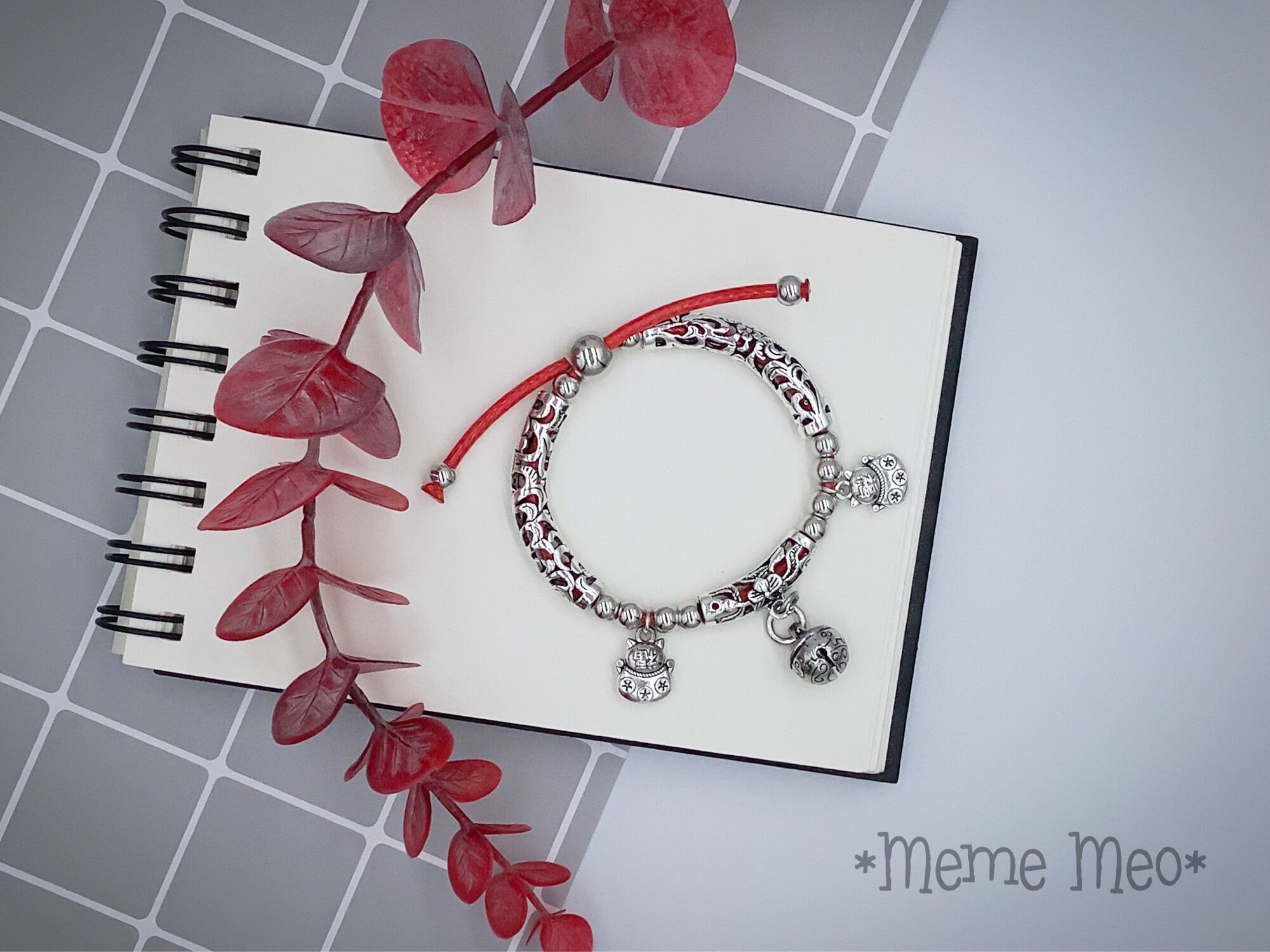 [HCM]Vòng tay chuông mèo may mắn