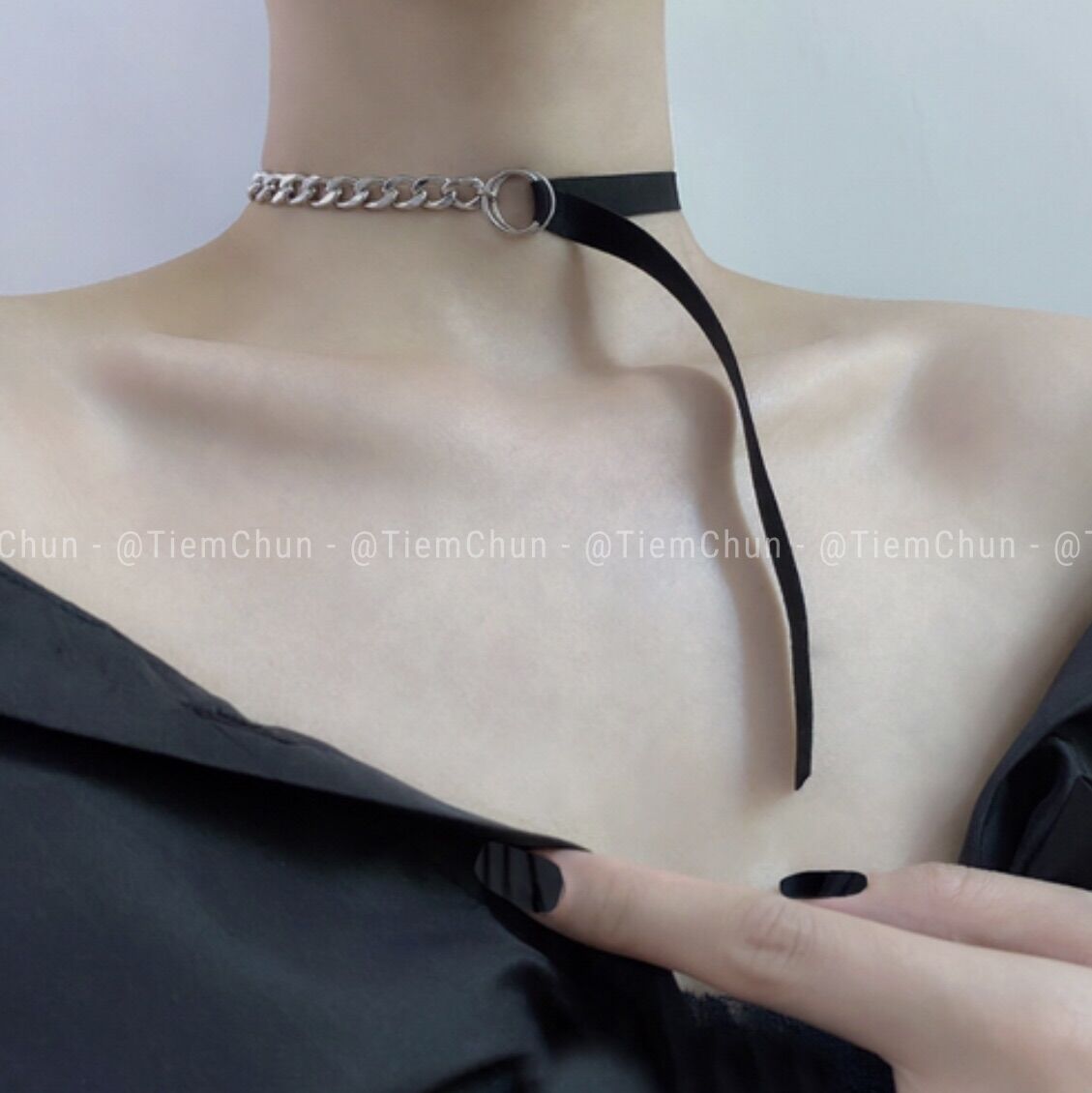 [TC09] Vòng cổ chocker cá tính - Tiệm Chun