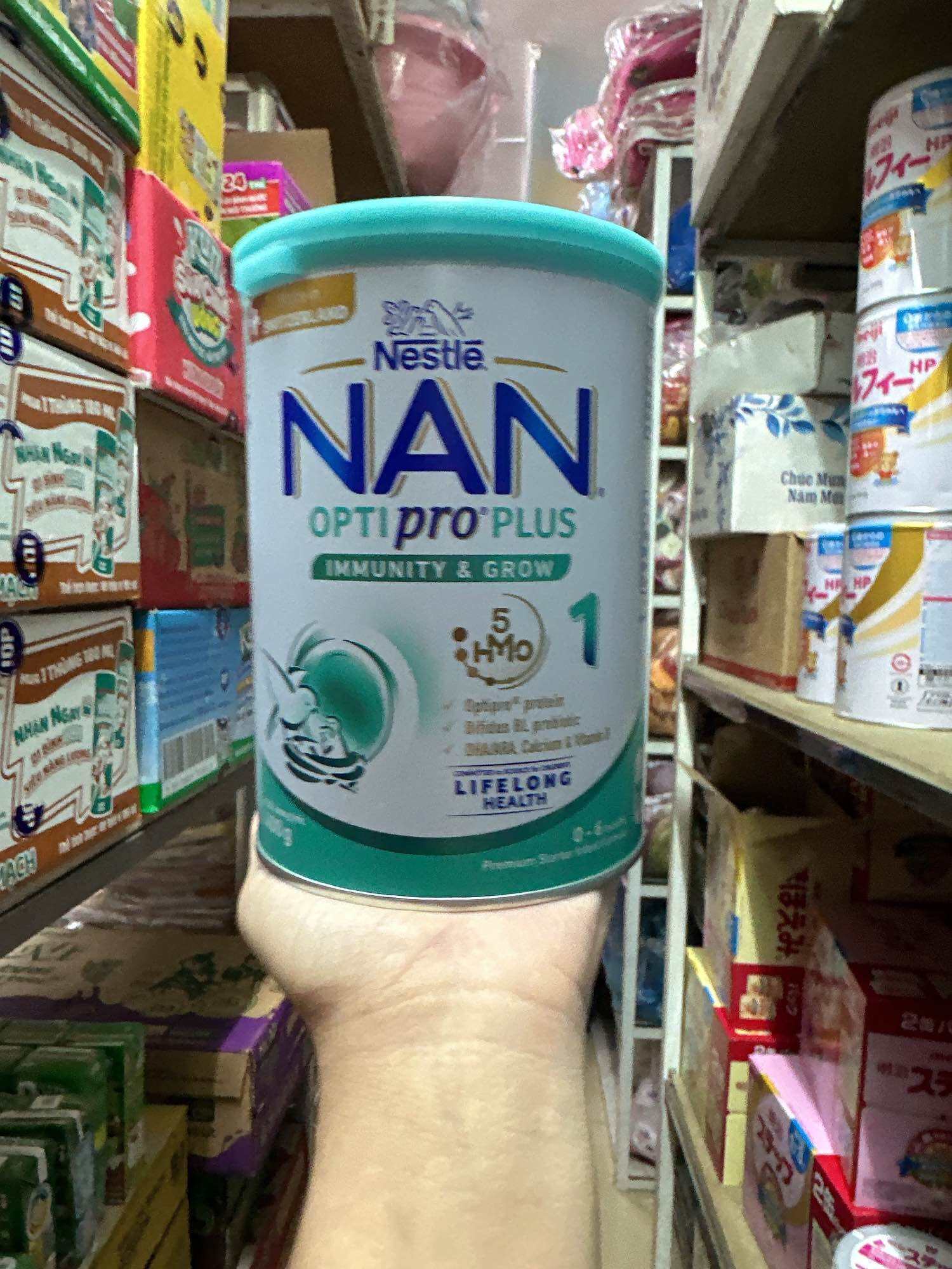 SỮA NAN OPTIPRO PLUS SỐ 1 400G (Từ 0 đến 6 tháng tuổi)