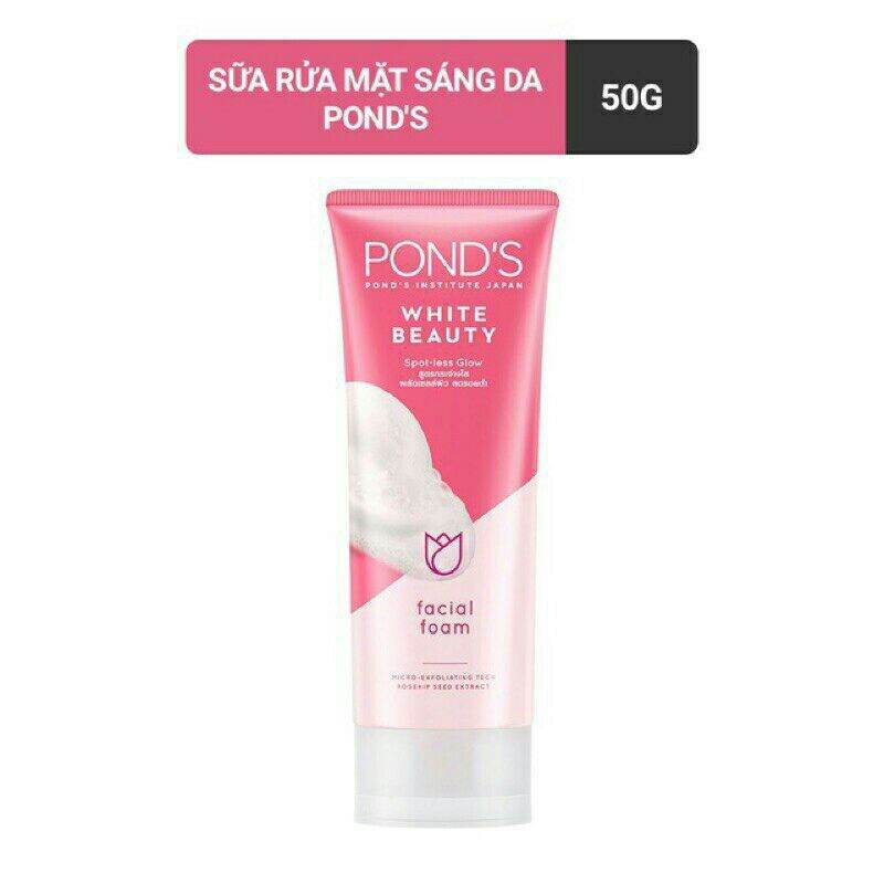 Sữa rửa mặt sáng da ponds loại 50g