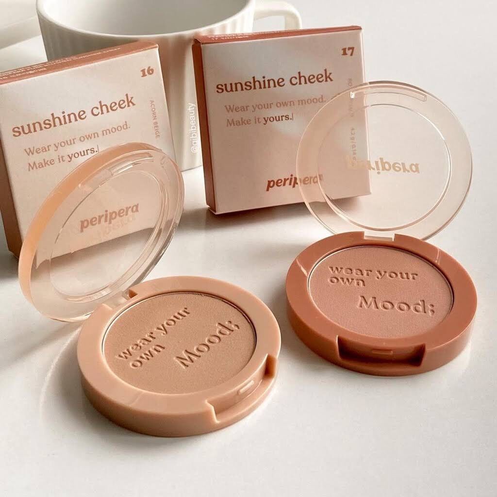 Má hồng Peripera Pure Blushed Sunshine Cheek
