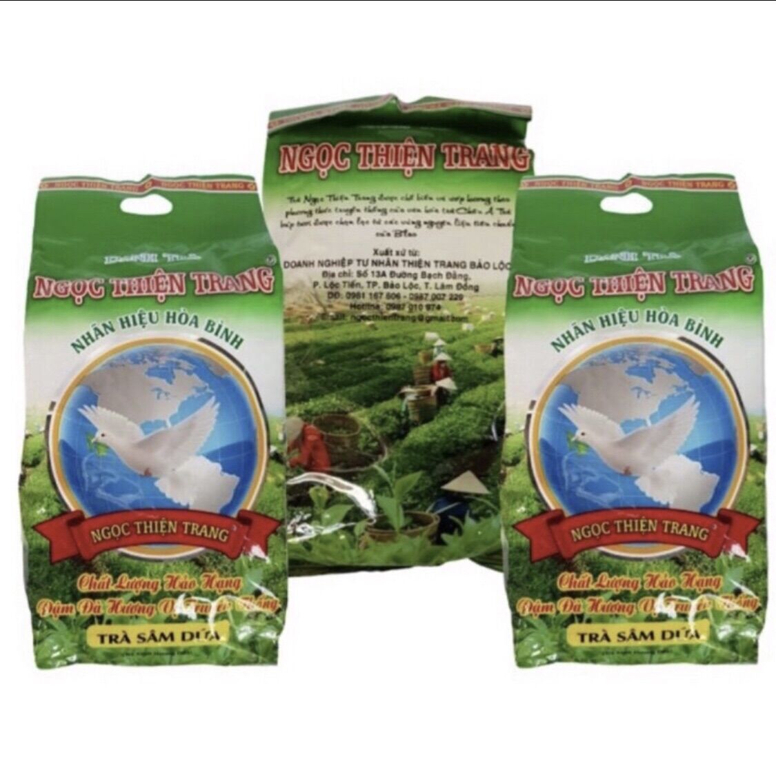 Trà sâm dứa ngọc thiện trang gói 300g