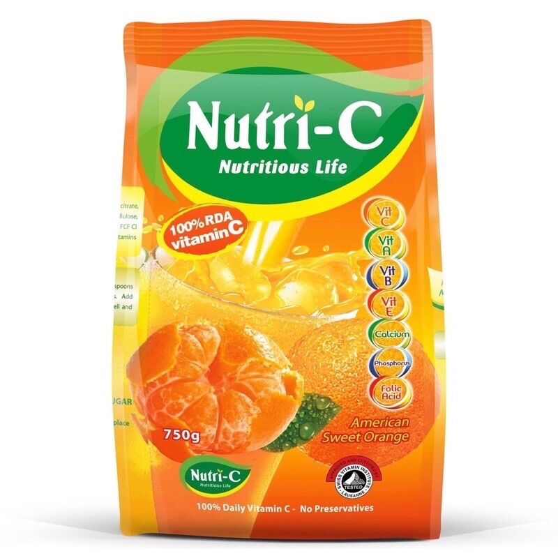 Bột cam nutri c 750 g - 06360