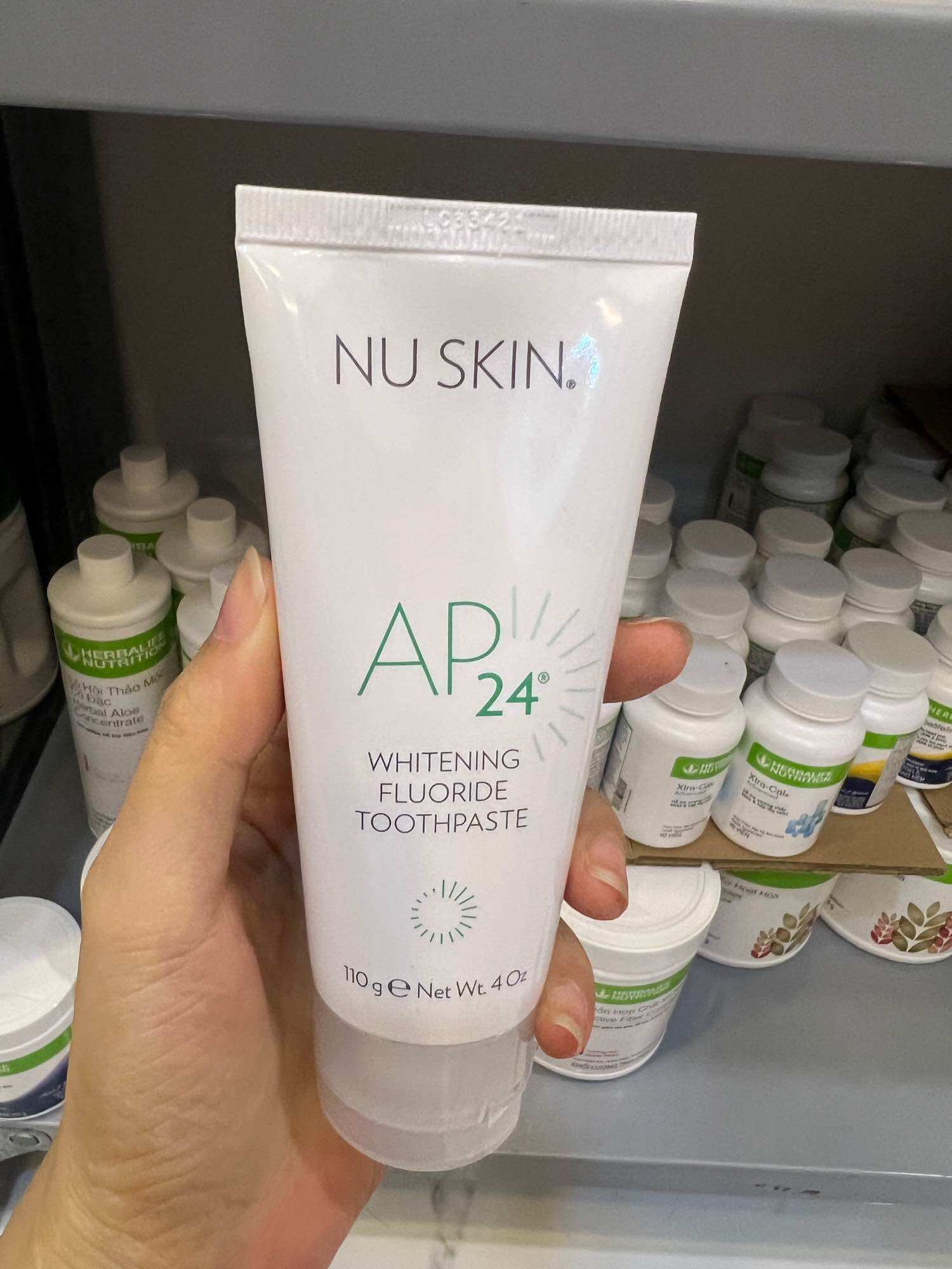 [chính hãng] kem đánh răng Ap24 Nuskin mẫu mới