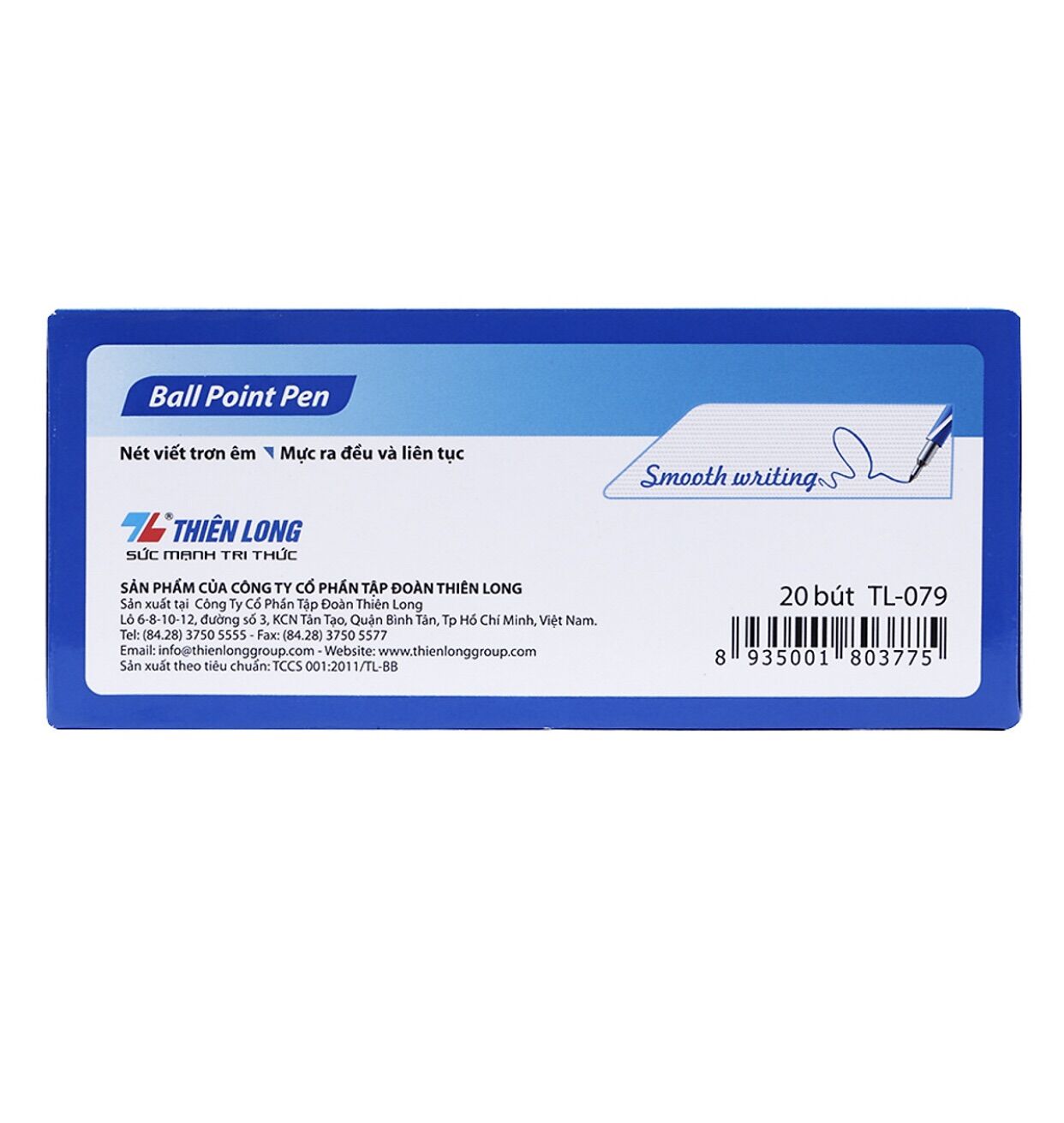 HỘP 20 BÚT BI THIÊN LONG TL-079 TRENDEE