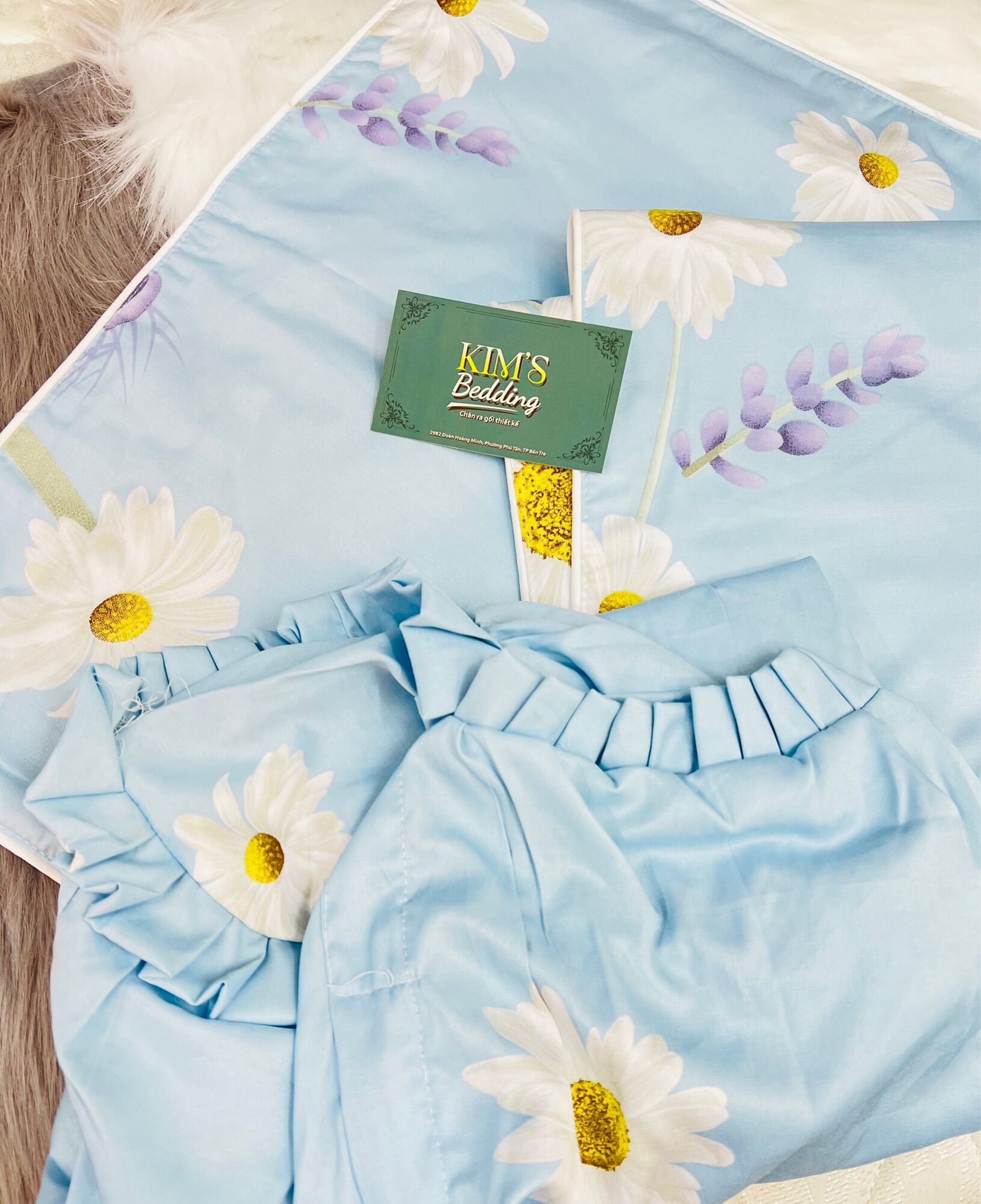 [TENCEL LỤA] Bộ 4 món ga tencel mềm mịn giá rẻ Kim’s Bedding
