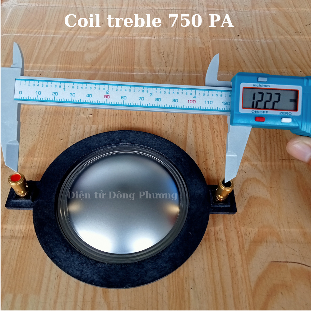 Coil treble 750 PA (72.2mm) dây đồng tròn
