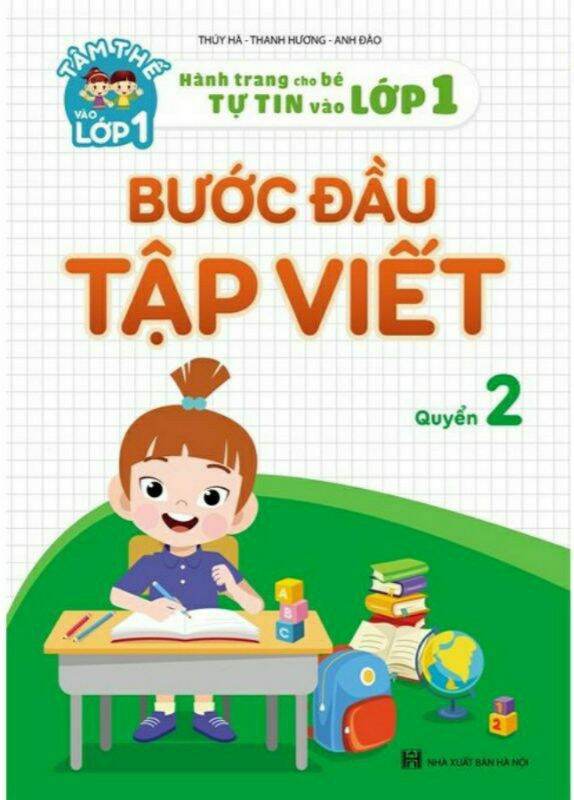 Combo 2 vở BƯỚC ĐẦU TẬP VIẾT cho bé