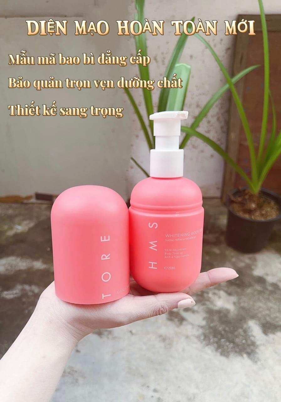 (mẫu mới) Body Vip HM Store tặng kích trắng