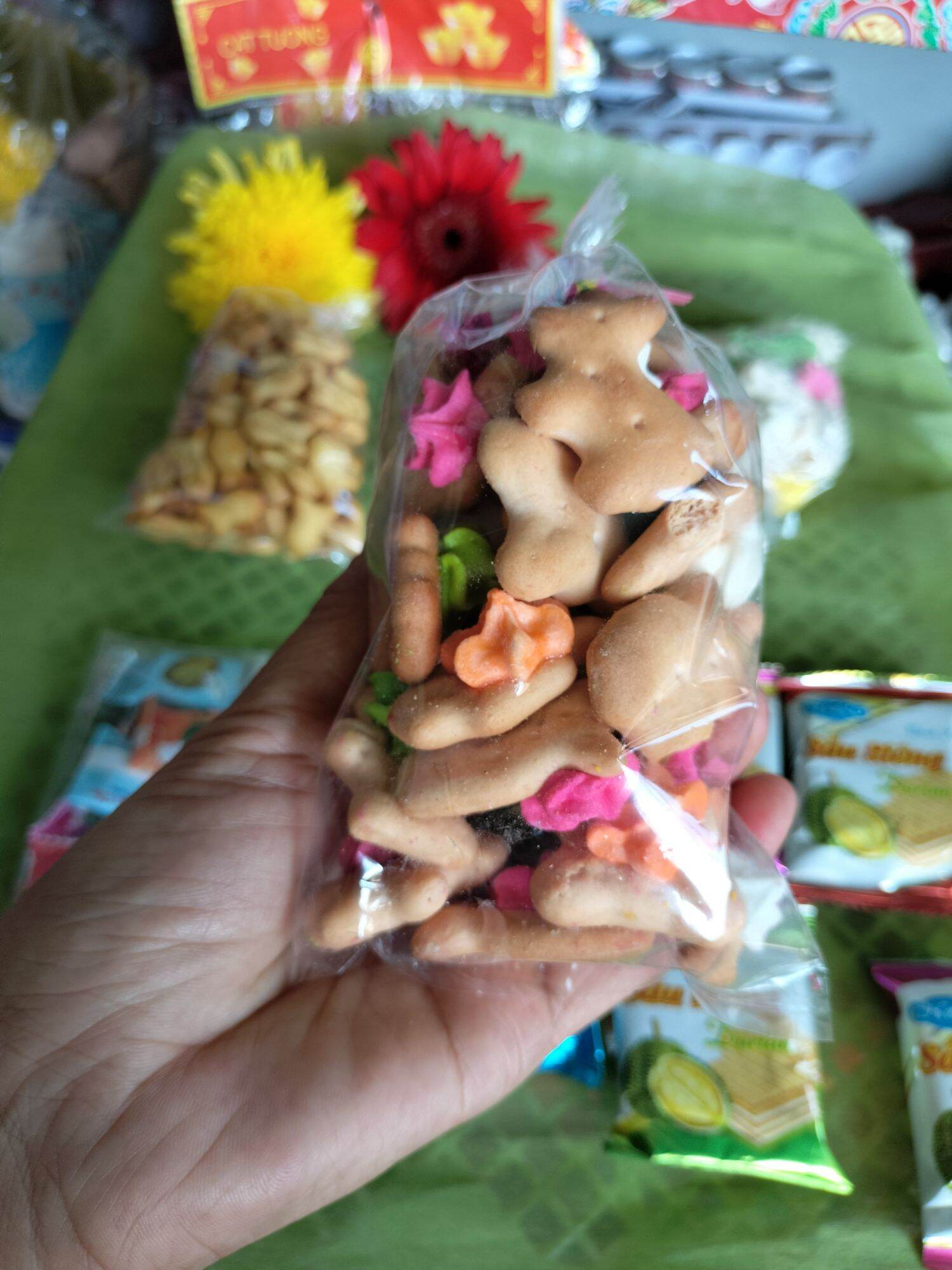 Bánh men, bánh ngựa cúng cô hồn, mùng 2-16 ÂL 85 gram