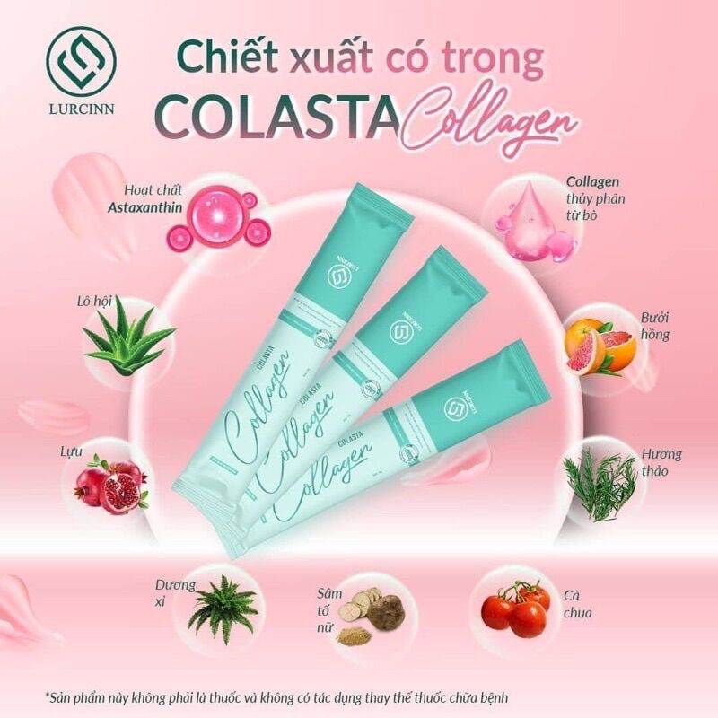 cốm colasta (hộp 30 gói)