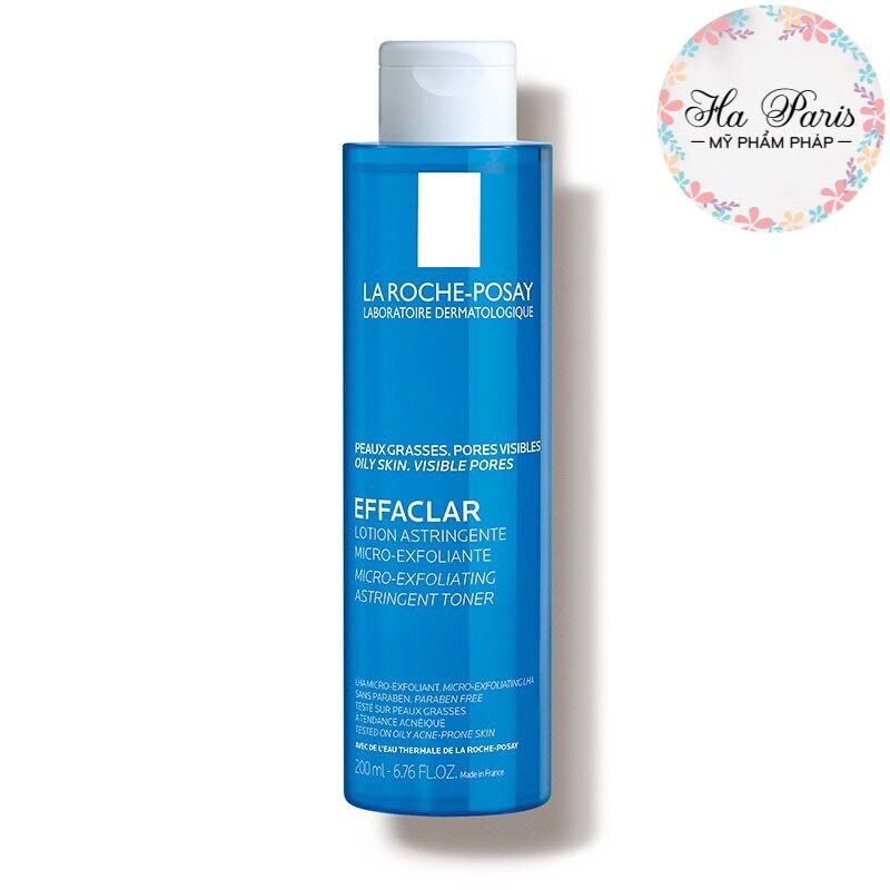 [SALE CHÍNH HÃNG] Nước hoa hồng cho da dầu mụn Laroche Posay