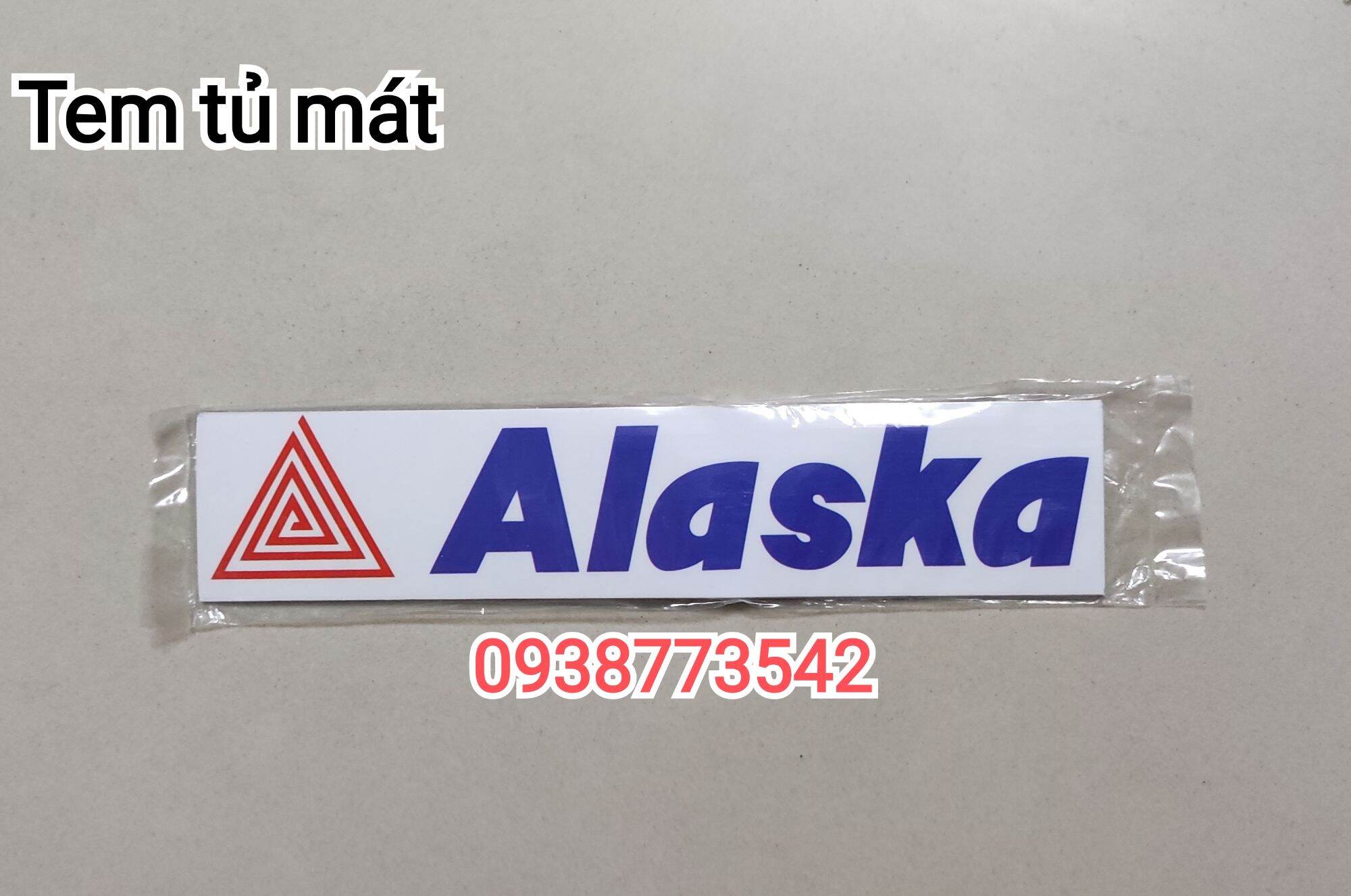Tem dán tủ mát