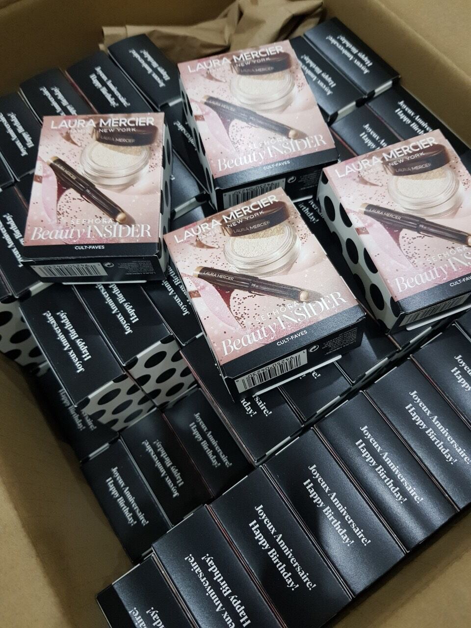 Set phấn phủ và sáp kẻ mắt LAURA MERCIER MINISIZE