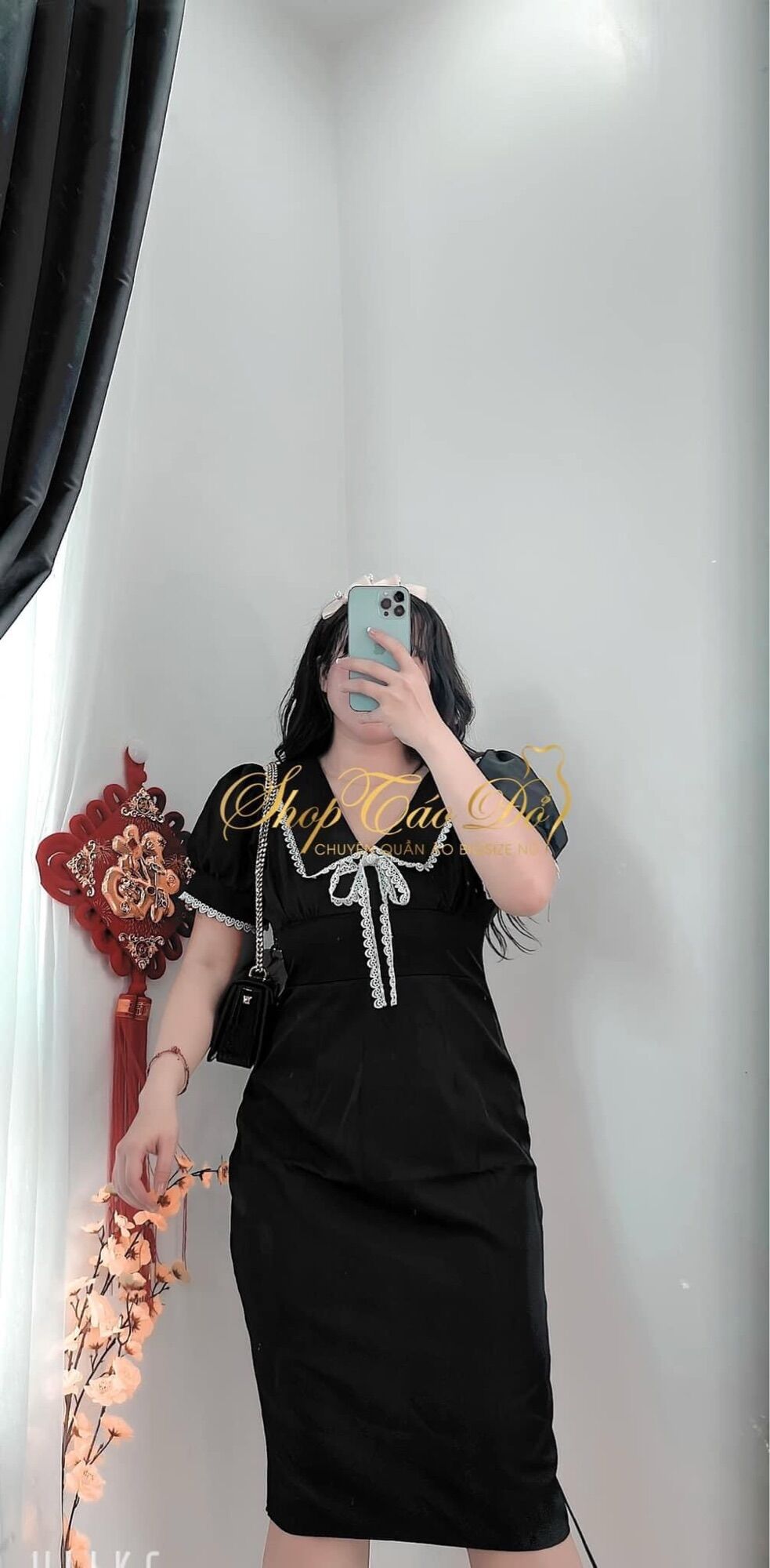 (SHOP TÁO ĐỎ BIGSIZE HCM 50kg-90kg) Đầm body tôn dáng