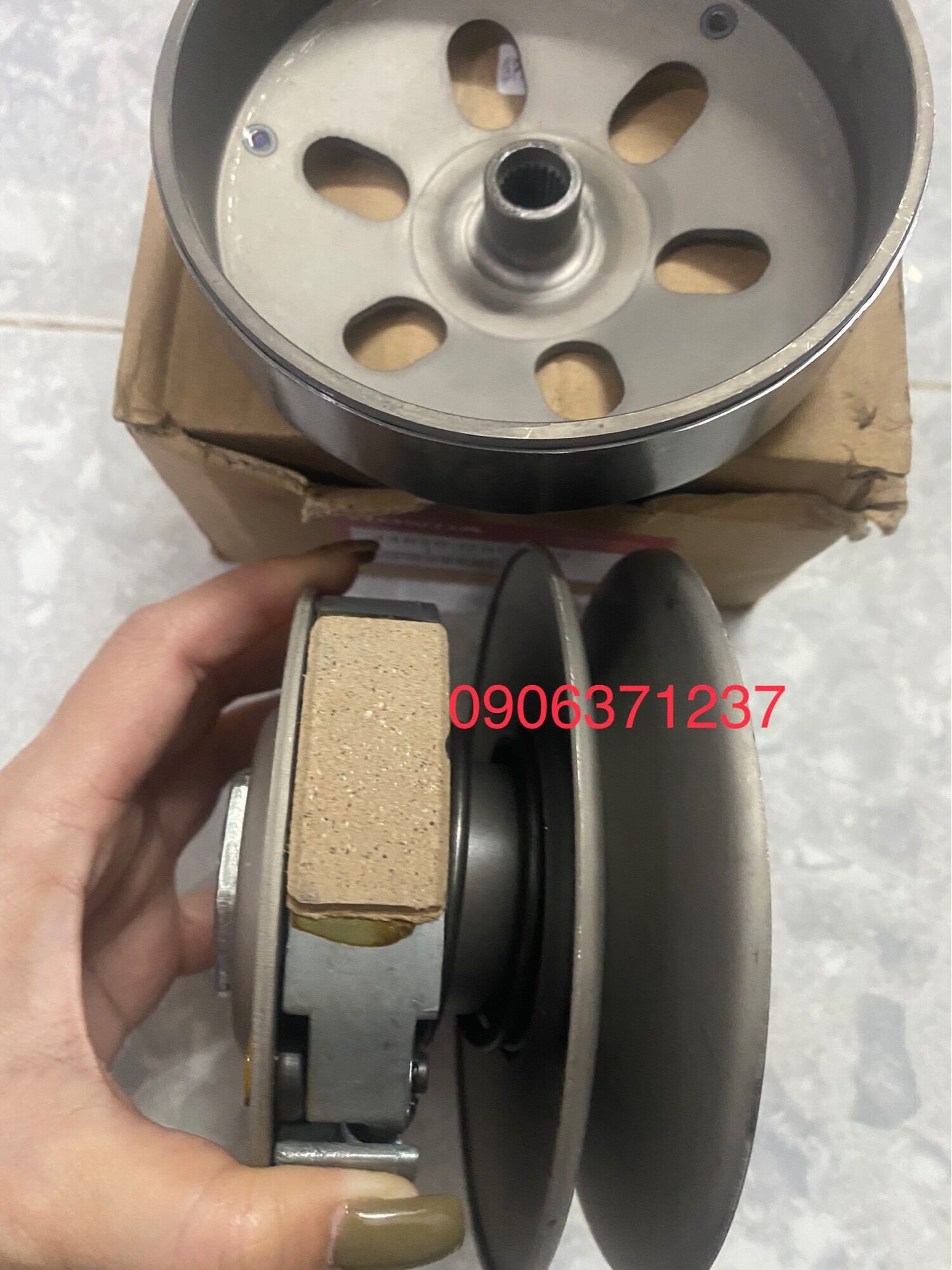 Full bộ nồi sau xe Spacy 100 (Spacy Việt Nam)