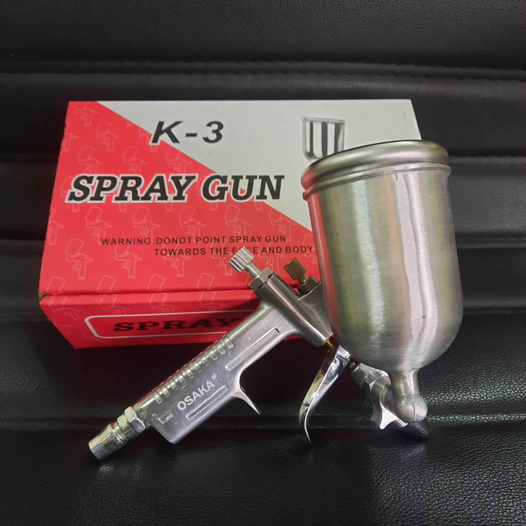 Súng phun sơn mini, súng dặm vá, tỉa vân gỗ K3