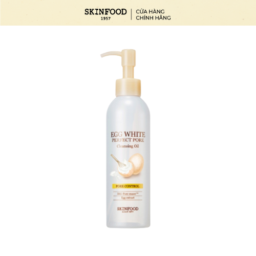 Dầu Tẩy Trang Skinfood Egg White Perfect Pore Cleansing Oil 200ml