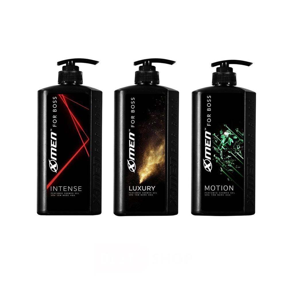 Dầu Gội Hoặc Sữa Tắm X-Men For Boss 650g Mùi Luxury/Motion/Intense - Giá Sỉ