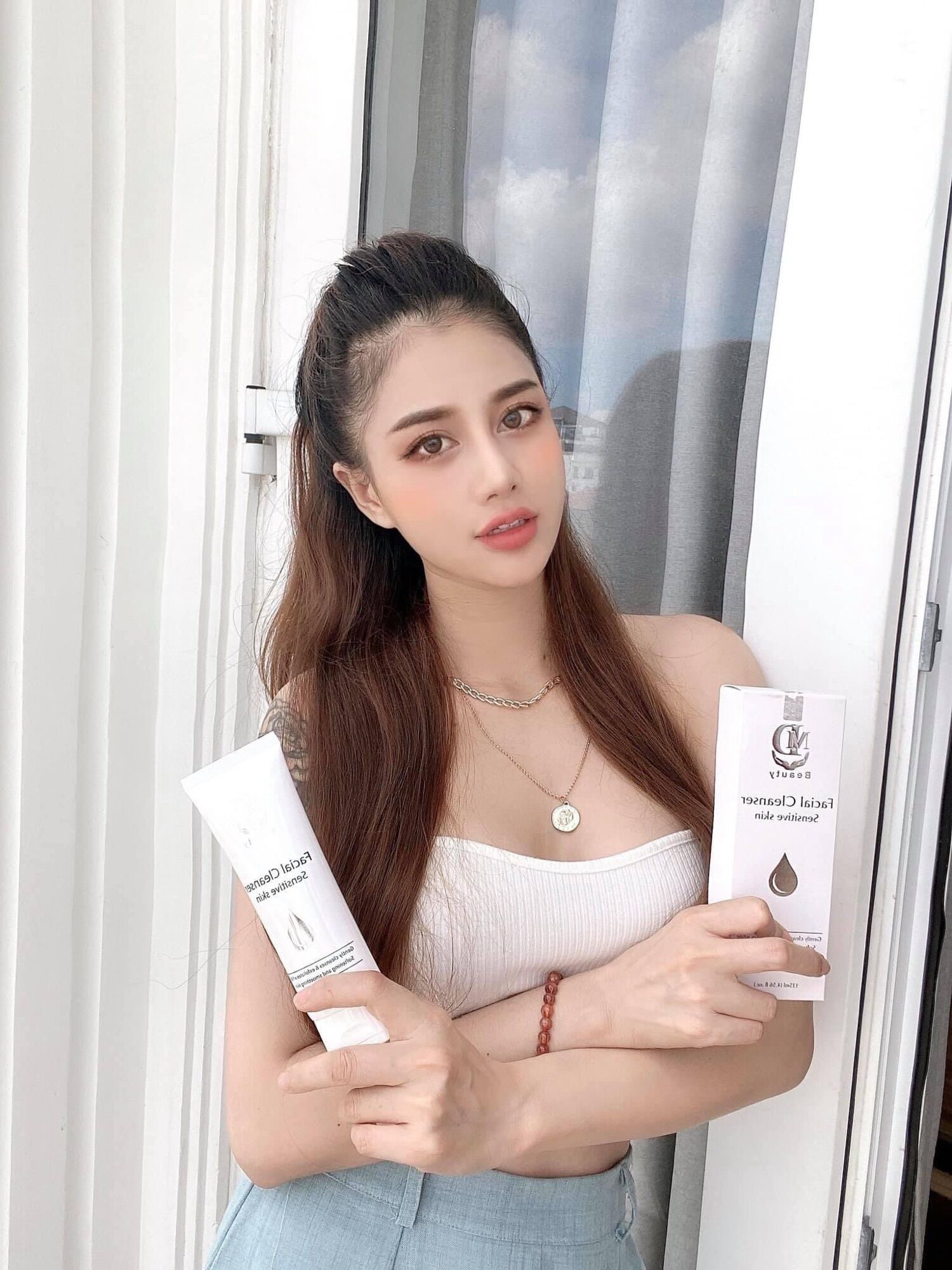 Sửa rửa mặt md beauty mẫu mới 2021