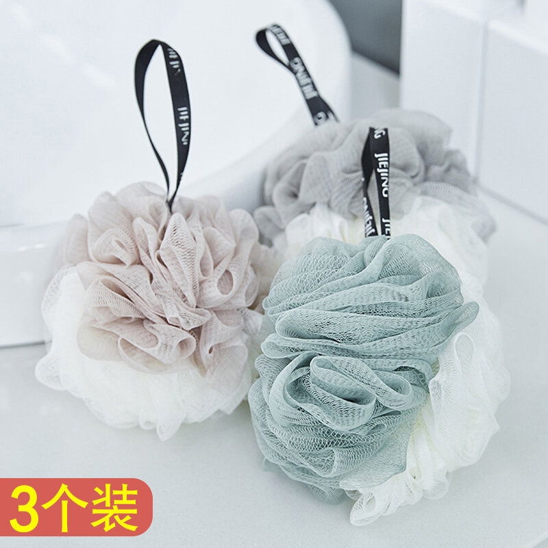 Bông tắm tắm cỡ lớn bông tắm bong bóng thiếu nữ đáng yêu bông tắm hoa đồ dùng tắm hoa tắm siêu mềm không tan kỳ lưng bông tắm