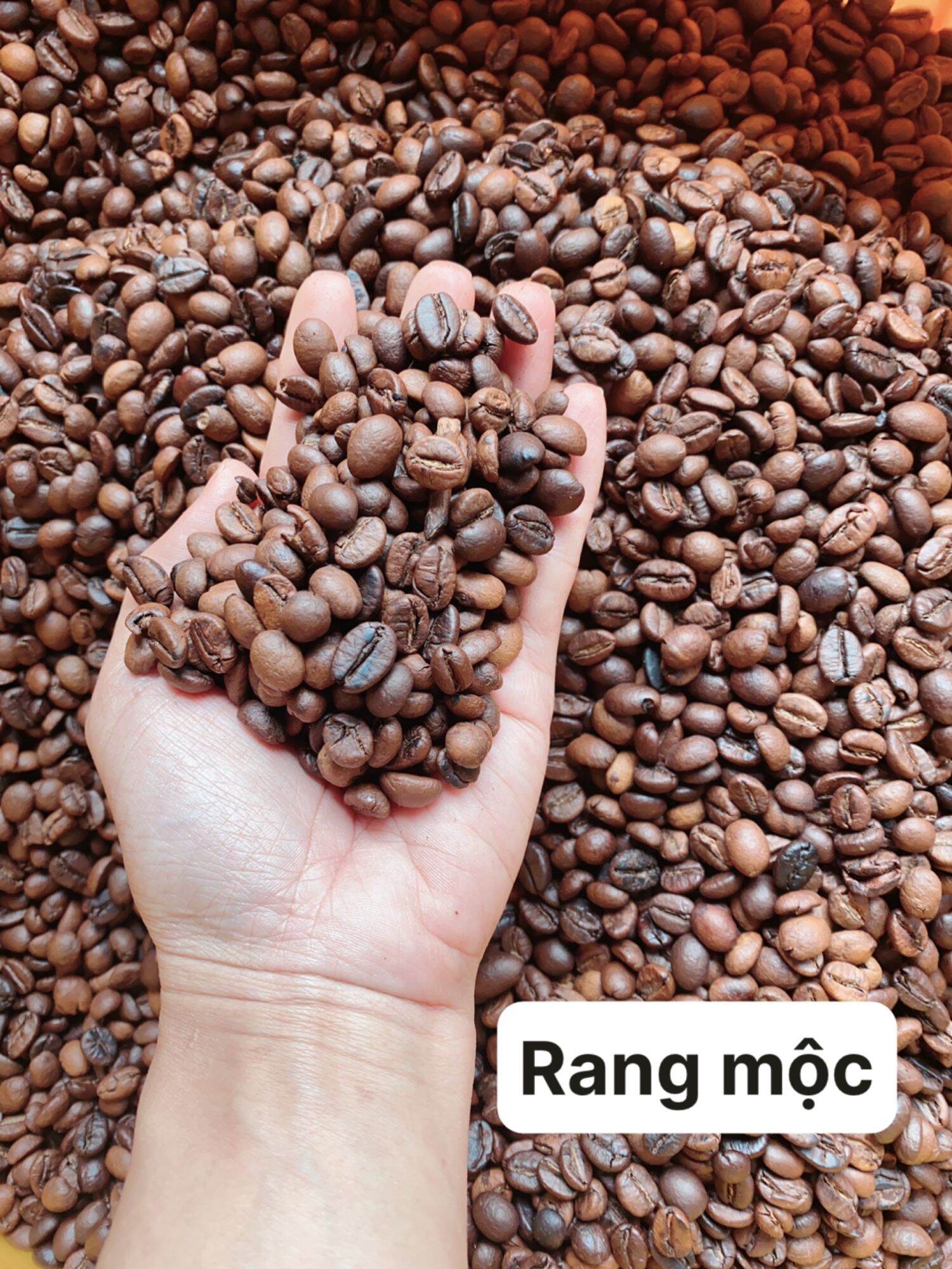 Cafe rang mộc. 70% Robusta & 30% Arabica