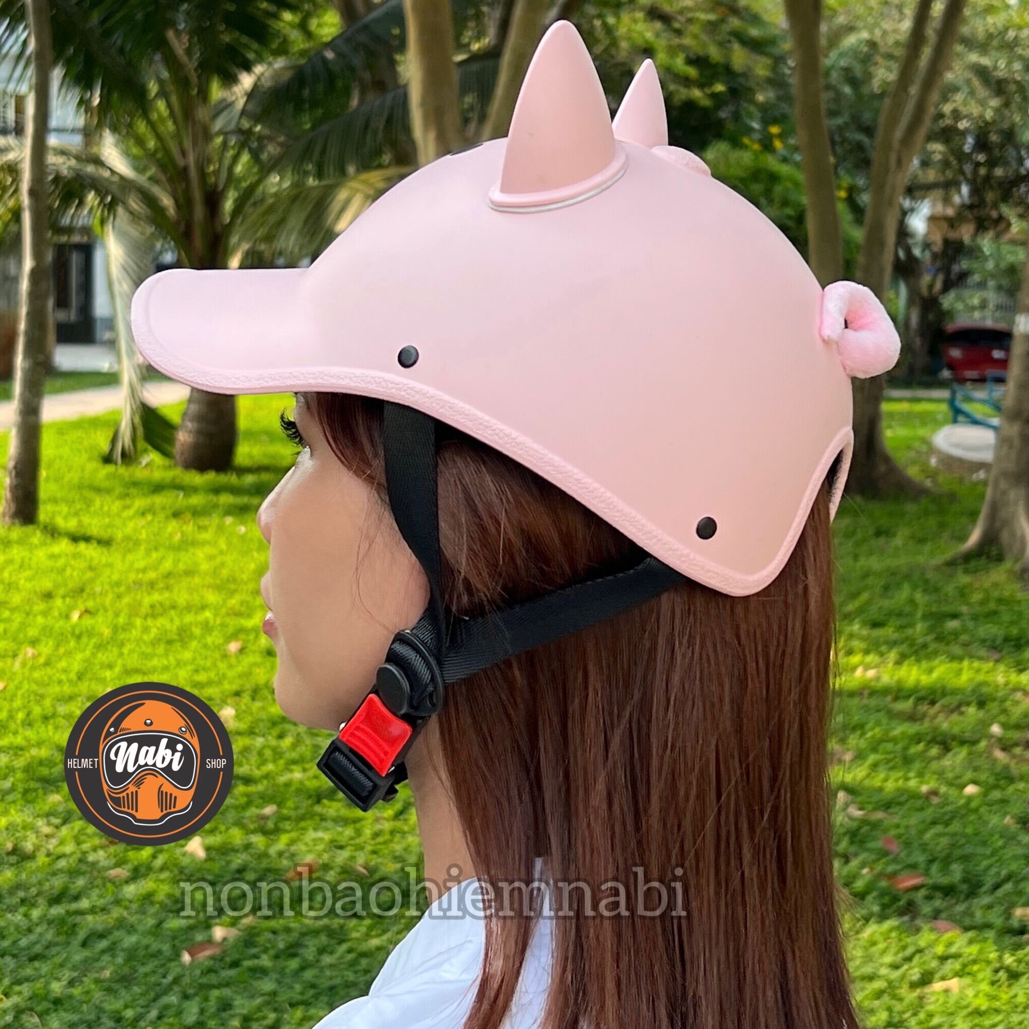 Mũ bảo hiểm lưỡi trai heo cao cấp
