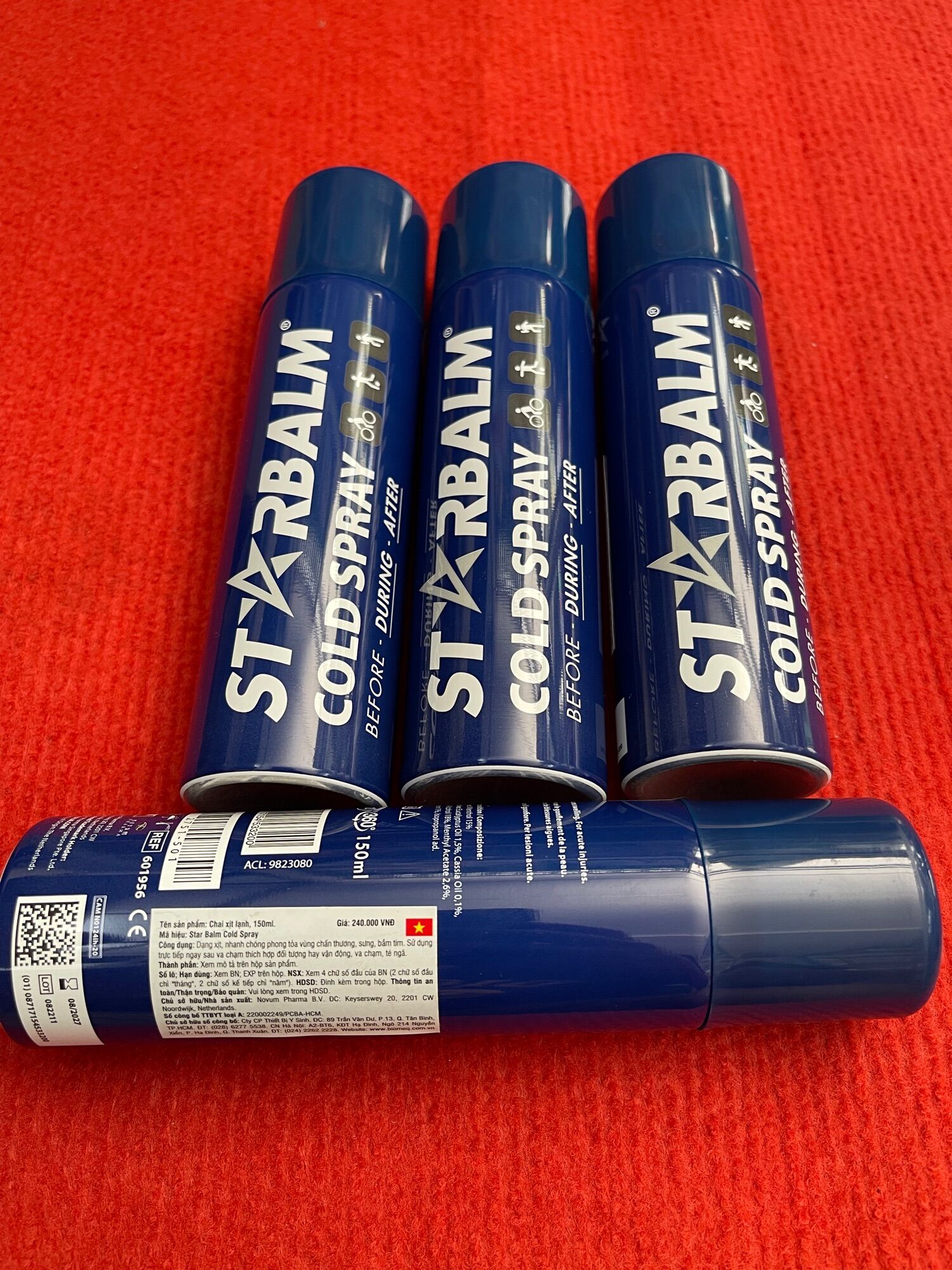 Chai xịt lạnh Starbalm