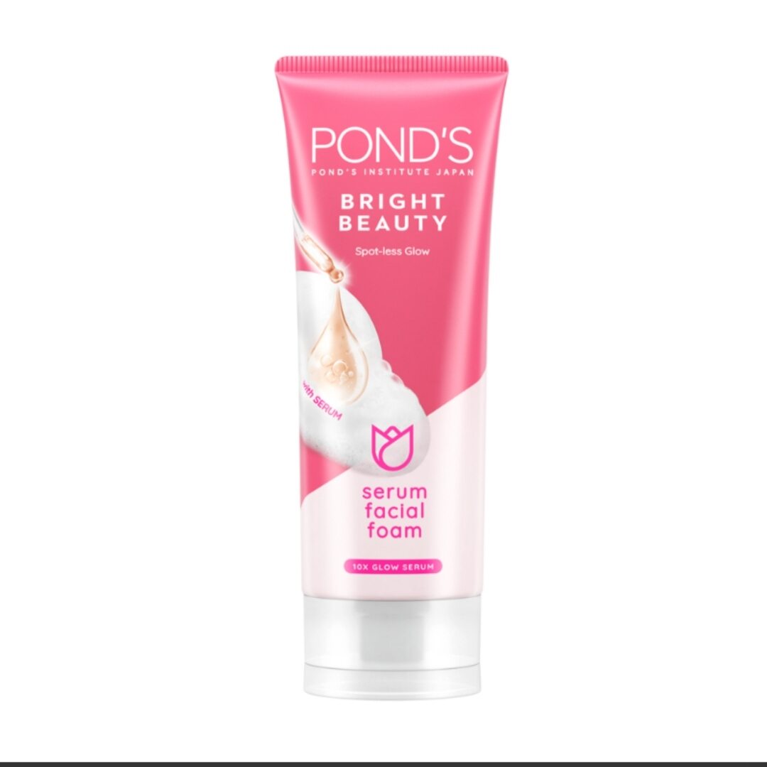 Sữa rửa mặt Ponds sáng mịn rạng rỡ tuýt 100g