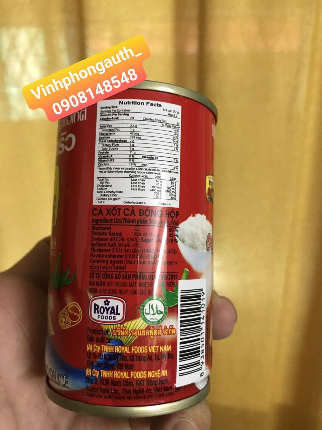 Cá mòi 3 cô gái 155gr