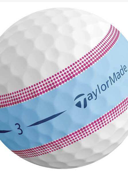 [New ball] Bóng golf Taylormade TOUR RESPONSE STRIPE 12 quả full box