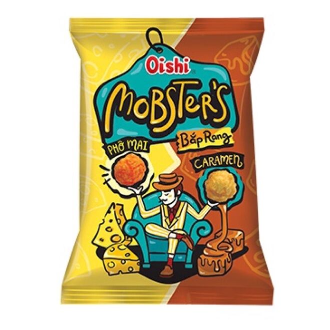 Combo 10 gói snack oishi 32gr