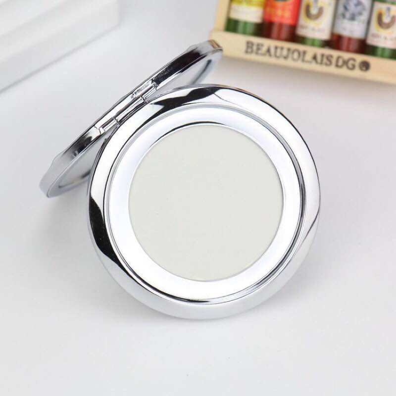 Phôi gương tròn thêu tay handmade