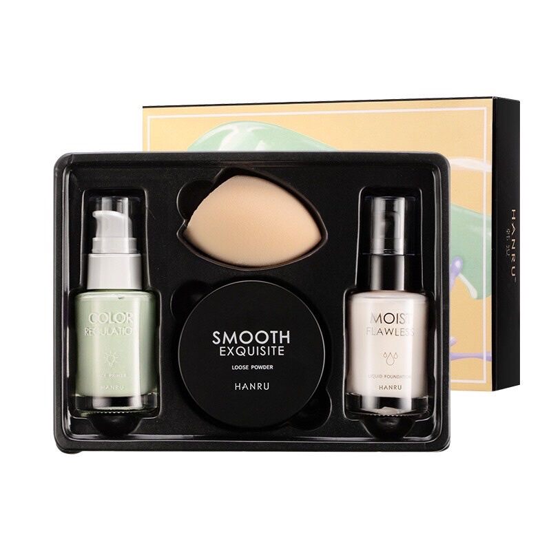 sét 4 món bộ trang điểm che khuyết điểm
