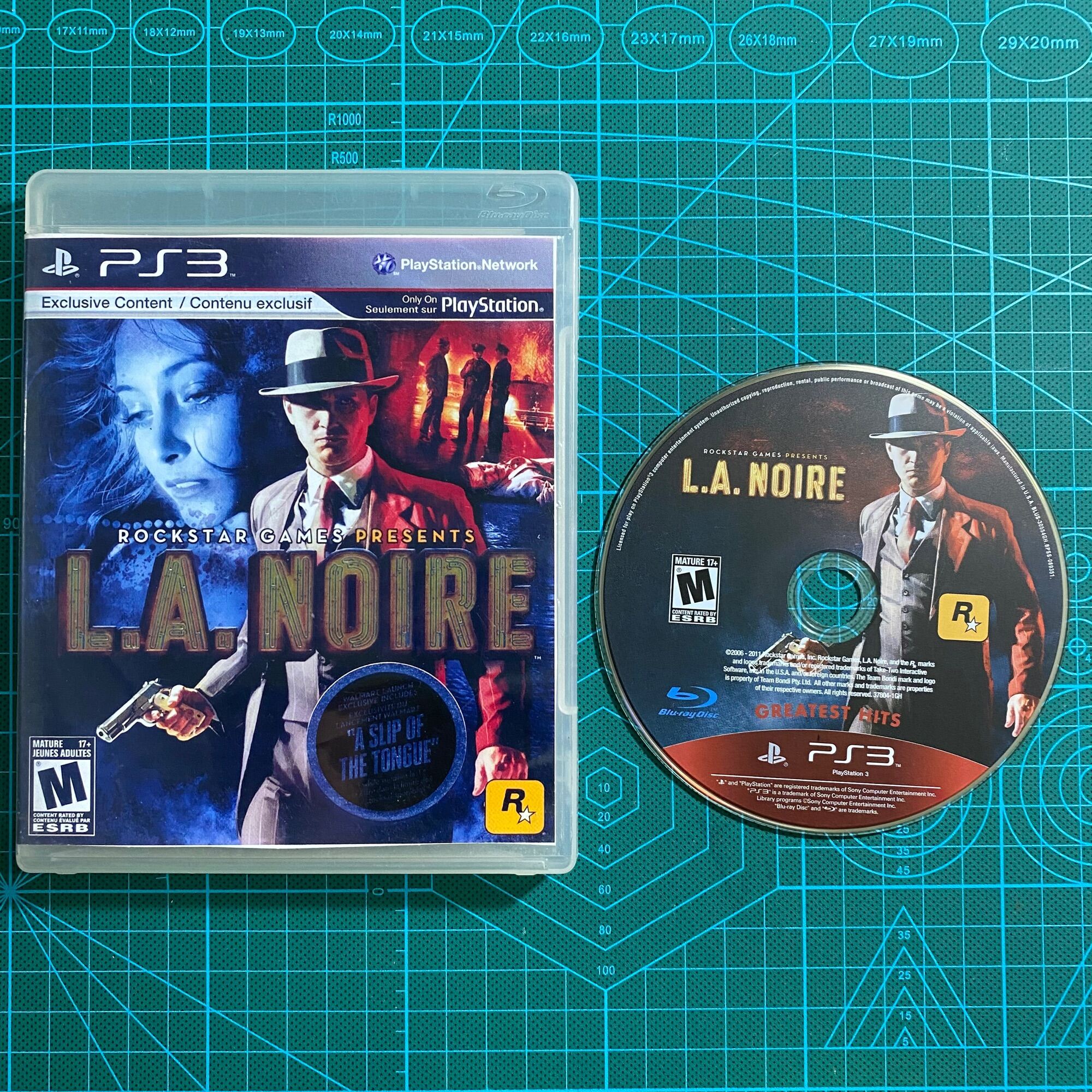 Đĩa game L.A Noire PS3 hệ US thumbnail