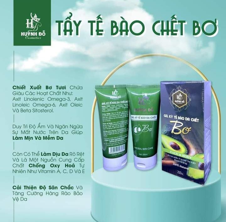 Gel Kỳ Tế Bào Da Chết Huỳnh Đỗ cometics