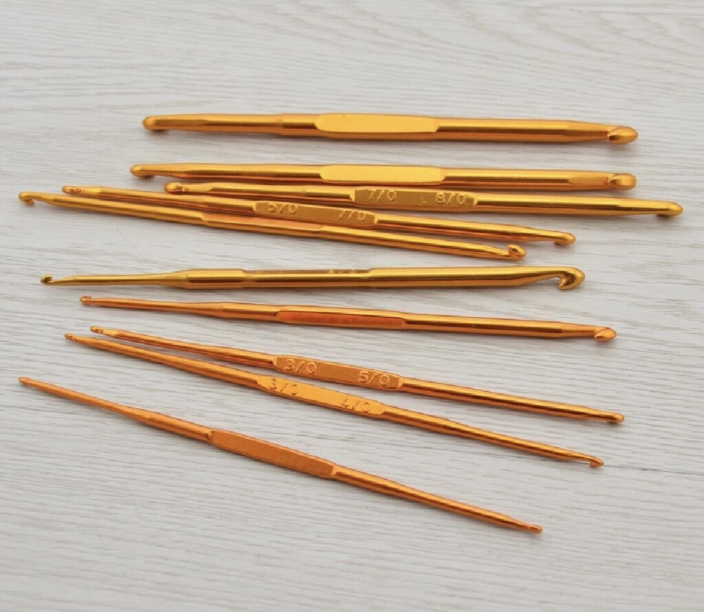 Bộ 10 cây kim móc len 2 đầu