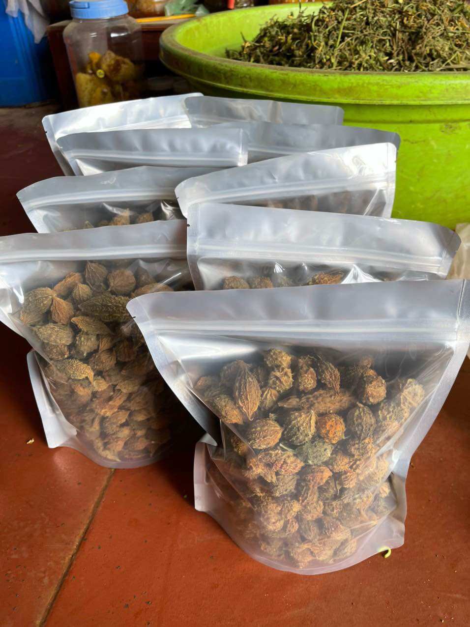 Mướp đắng rung sấy khô nguyên qua 500g