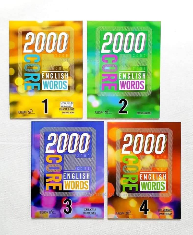 2000 Core English Words - Sách học từ vựng tiếng anh cho thiếu nhi