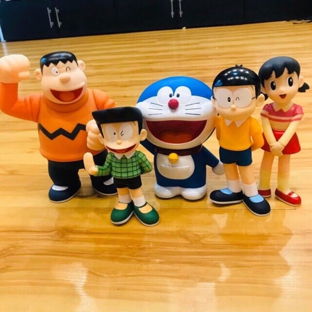 [HCM]Bộ mô hình 5 nhân vật truyện tranh Doraemon