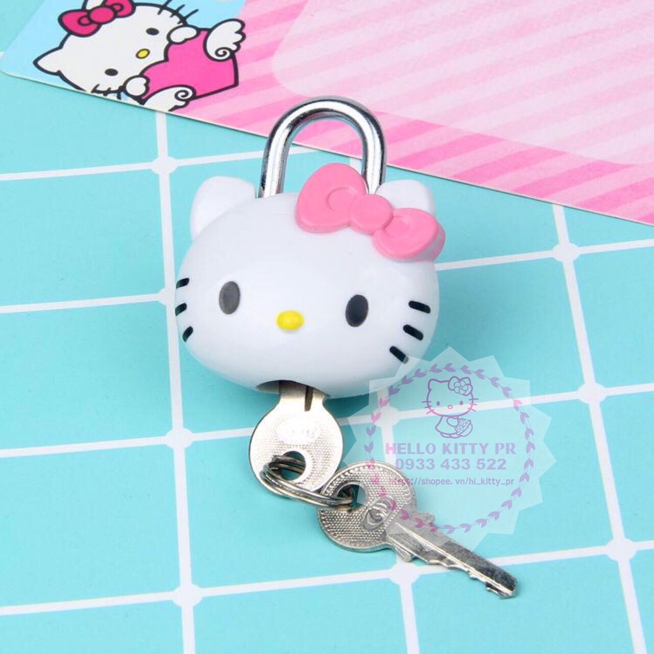 Ổ khóa mini Hello Kitty - Doremon Doraemon