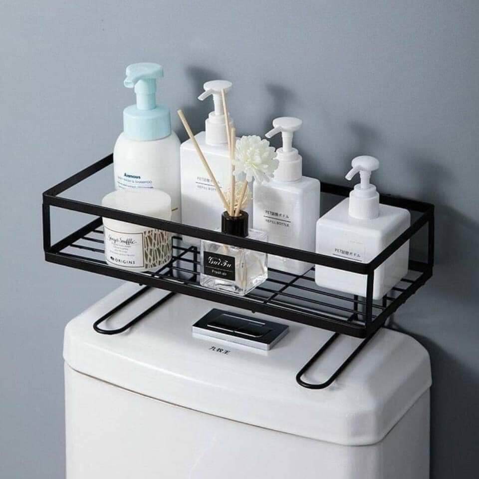 KỆ SẮT ĐỂ ĐỒ TRÊN NẮP BỒN CẦU