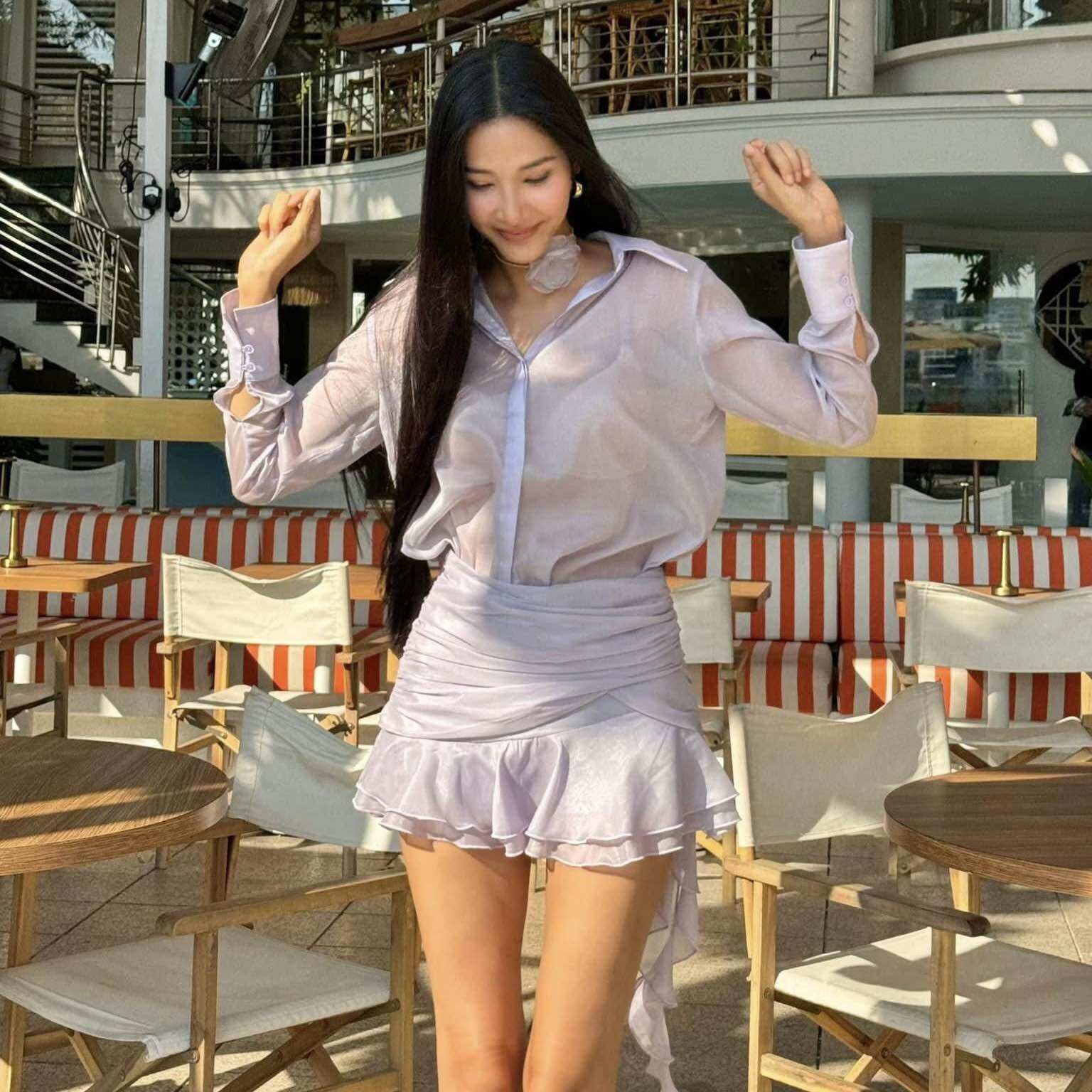 Oceana London - Áo Ashy Shirt ( KHÔNG KÈM HOA)