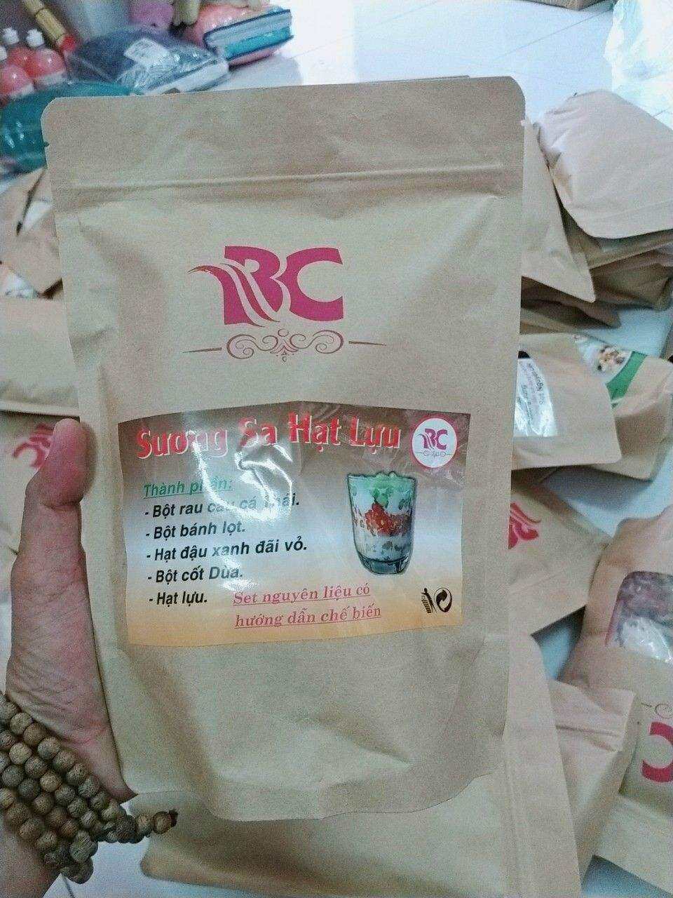 set sương sa hạt lựu lớn